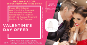 Read more about the article Valentine’s Day Skincare and Haircare offer in Navi Mumbai