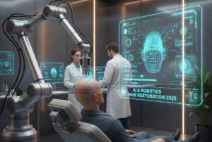 Read more about the article How AI and Robotics Are Revolutionizing Hair Transplants in 2025